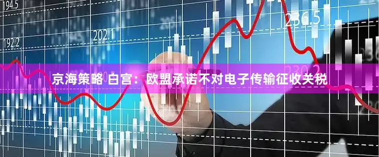 京海策略 白宫：欧盟承诺不对电子传输征收关税